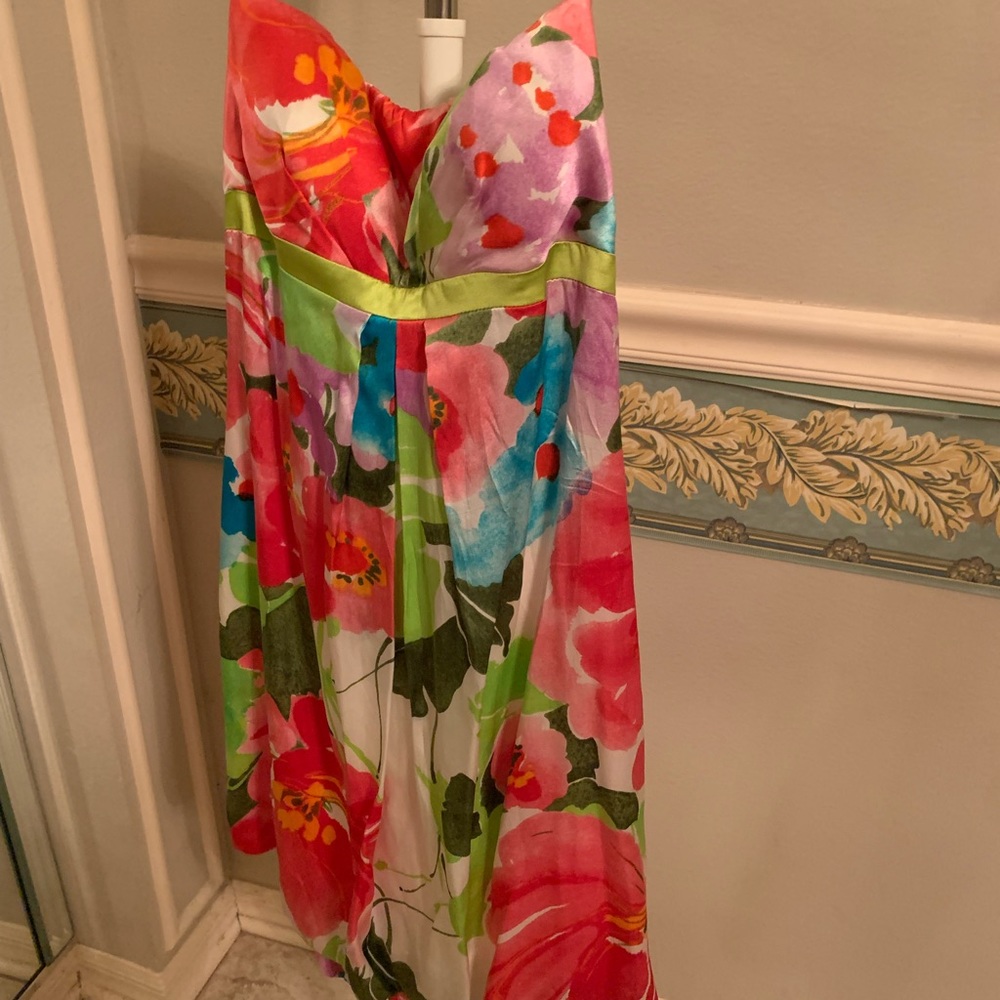 Cache floral print size 4 dress
